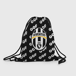 Рюкзак-мешок Juventus off pattern, цвет: 3D-принт