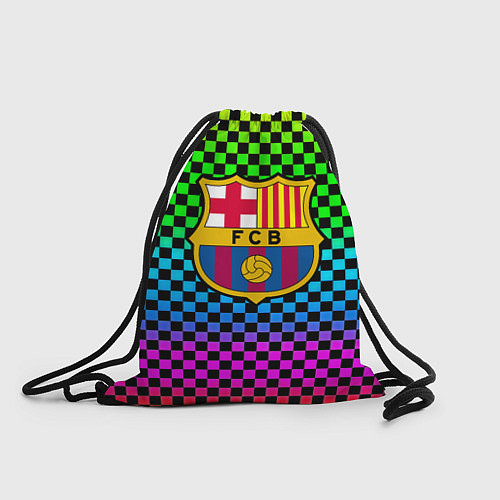 Мешок для обуви Barcelona gradient neon / 3D-принт – фото 1