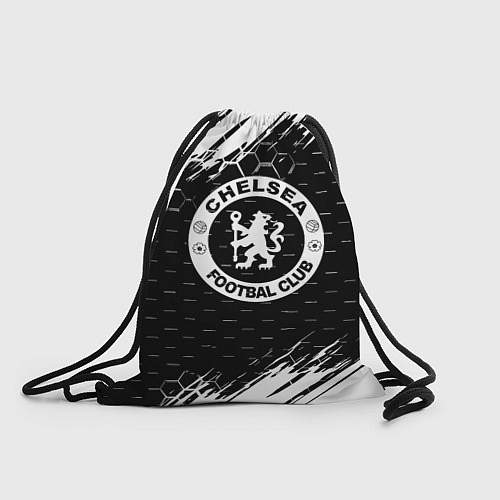 Мешок для обуви Chelsea штрихи красок текстура / 3D-принт – фото 1
