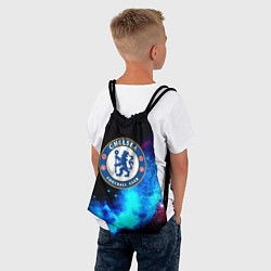 Рюкзак-мешок Челси неоновый космос, цвет: 3D-принт — фото 2