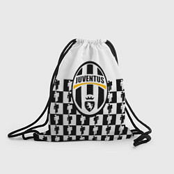 Рюкзак-мешок Juventus болельщики паттерн, цвет: 3D-принт