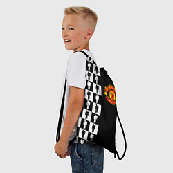 Рюкзак-мешок Манчестер Юнайтед текстура люди, цвет: 3D-принт — фото 2