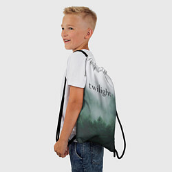 Рюкзак-мешок Twilight forest, цвет: 3D-принт — фото 2