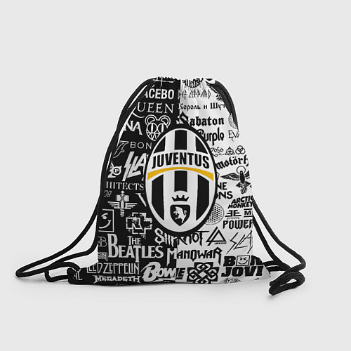 Мешок для обуви Juventus рок музыка / 3D-принт – фото 1