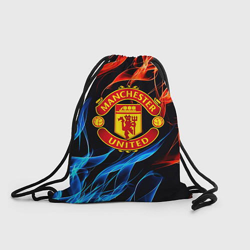 Мешок для обуви Манчестер Юнайтед огонь битва / 3D-принт – фото 1