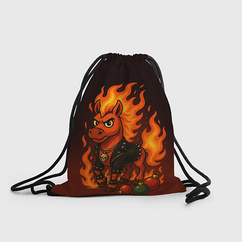 Мешок для обуви Огненный конь 26 / 3D-принт – фото 1