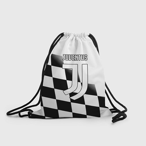 Мешок для обуви Ювентус клетка краски / 3D-принт – фото 1
