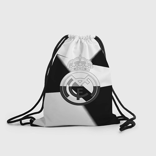 Мешок для обуви Реал Мадрид геометрия полосы / 3D-принт – фото 1