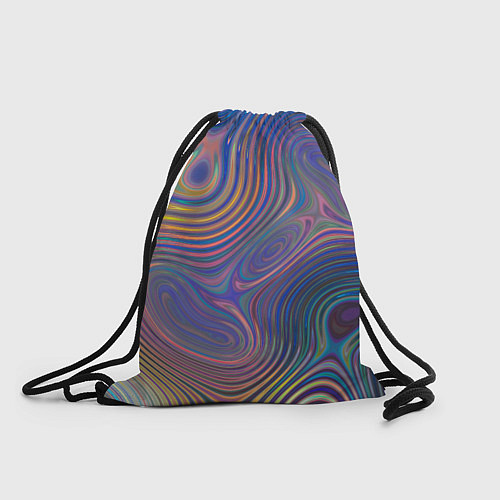 Мешок для обуви Абстрактная рябь / 3D-принт – фото 1