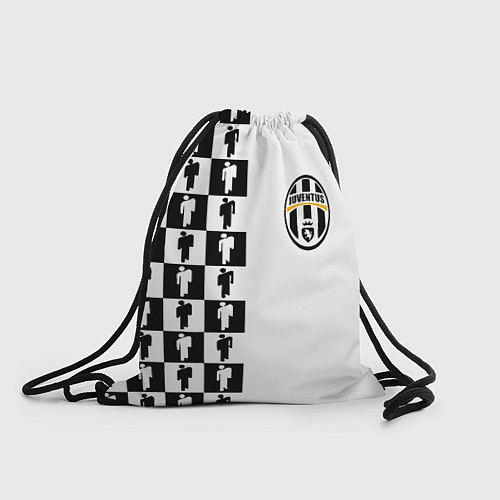 Мешок для обуви Ювентус паттерн люди / 3D-принт – фото 1