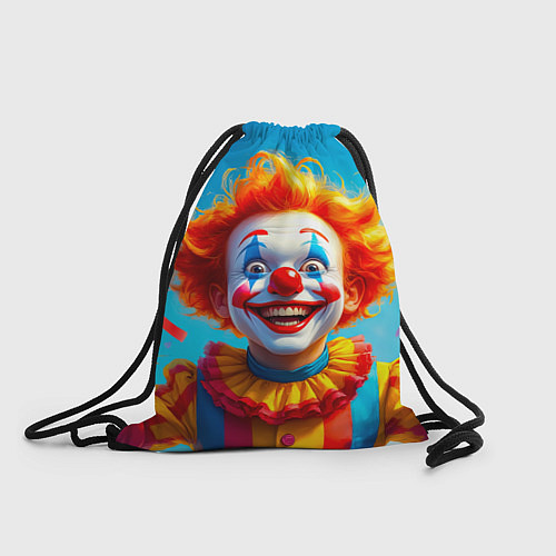 Мешок для обуви Весёлый клоун с шаром / 3D-принт – фото 1