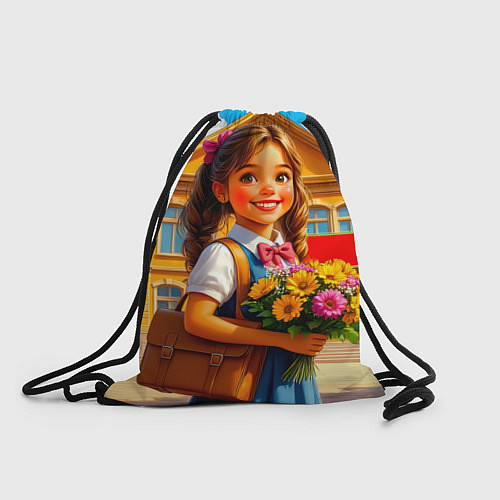 Мешок для обуви Первый школьный день / 3D-принт – фото 1