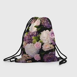 Рюкзак-мешок Весенние цветы, цвет: 3D-принт