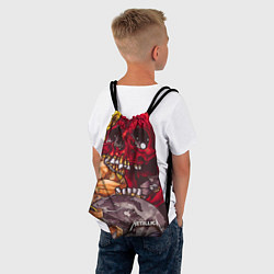 Рюкзак-мешок Metallica Rage, цвет: 3D-принт — фото 2
