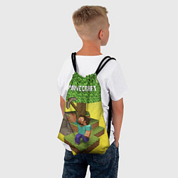 Рюкзак-мешок Minecraft Tree, цвет: 3D-принт — фото 2