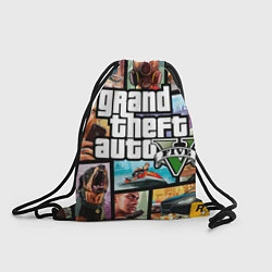 Рюкзак-мешок GTA 5: City Stories, цвет: 3D-принт