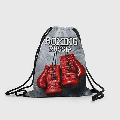 Мешок для обуви Boxing Russia / 3D-принт – фото 1