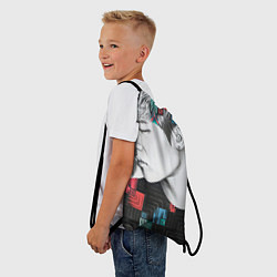 Рюкзак-мешок Big Bang Geometry, цвет: 3D-принт — фото 2