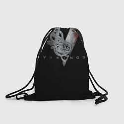 Рюкзак-мешок Vikings Emblem, цвет: 3D-принт