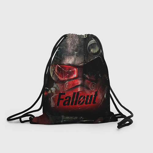 Мешок для обуви Fallout Red / 3D-принт – фото 1