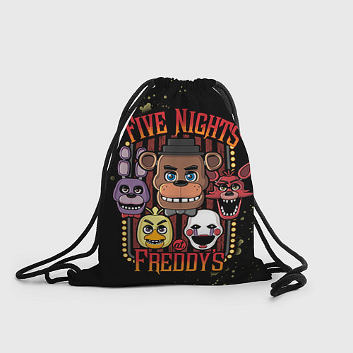 Мешок для обуви Five Nights At Freddy's / 3D-принт – фото 1