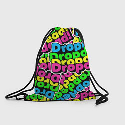 Рюкзак-мешок Drop Dead: Acid Pattern, цвет: 3D-принт