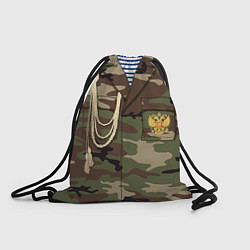 Рюкзак-мешок Униформа дембеля, цвет: 3D-принт