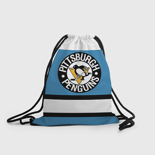 Мешок для обуви Pittsburgh Penguins: White / 3D-принт – фото 1