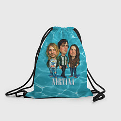 Рюкзак-мешок Nirvana: Water, цвет: 3D-принт
