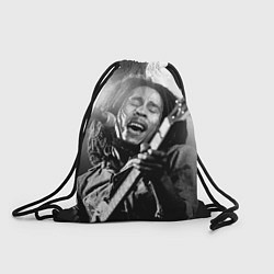 Рюкзак-мешок Боб Марли поет, цвет: 3D-принт
