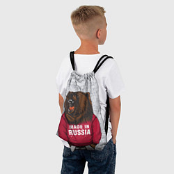 Рюкзак-мешок Made in Russia, цвет: 3D-принт — фото 2