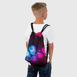 Рюкзак-мешок Light Spots, цвет: 3D-принт — фото 2