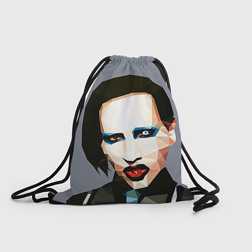 Мешок для обуви Mаrilyn Manson Art / 3D-принт – фото 1