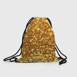 Рюкзак-мешок Золотое мерцание, цвет: 3D-принт