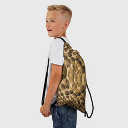 Рюкзак-мешок Змеиная кожа, цвет: 3D-принт — фото 2