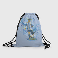 Рюкзак-мешок Messi: Argentine Football, цвет: 3D-принт