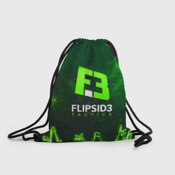 Рюкзак-мешок Flipsid3 Tactics, цвет: 3D-принт