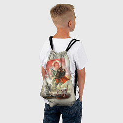 Рюкзак-мешок Могучая Русь, цвет: 3D-принт — фото 2