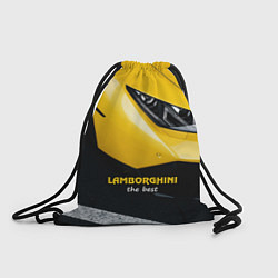 Рюкзак-мешок Lamborghini the best, цвет: 3D-принт