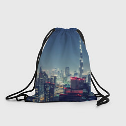Рюкзак-мешок Дубай, цвет: 3D-принт