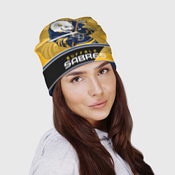 Шапка Buffalo Sabres, цвет: 3D-принт — фото 2