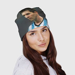 Шапка Leo Messi, цвет: 3D-принт — фото 2