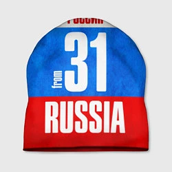Шапка Russia: from 31, цвет: 3D-принт