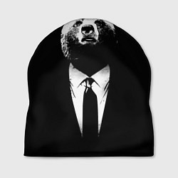 Шапка Медведь бизнесмен
