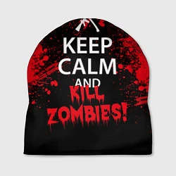 Шапка Keep Calm & Kill Zombies, цвет: 3D-принт