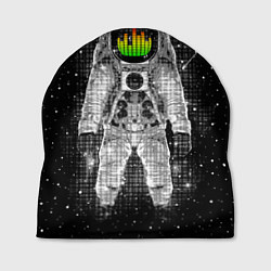 Шапка Музыкальный космонавт, цвет: 3D-принт