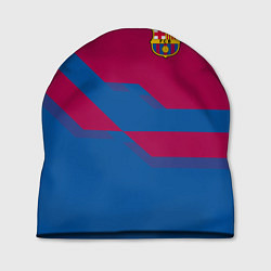 Шапка Barcelona FC: Blue style