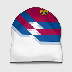 Шапка Barcelona FC: White style, цвет: 3D-принт