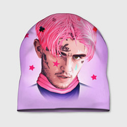 Шапка Lil Peep: Pink Edition, цвет: 3D-принт