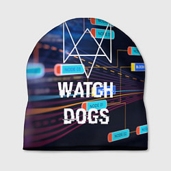 Шапка Watch Dogs, цвет: 3D-принт